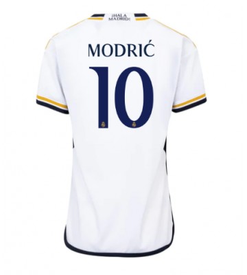 Real Madrid Luka Modric #10 Koszulka Podstawowych Kobiety 2023-24 Krótki Rękaw